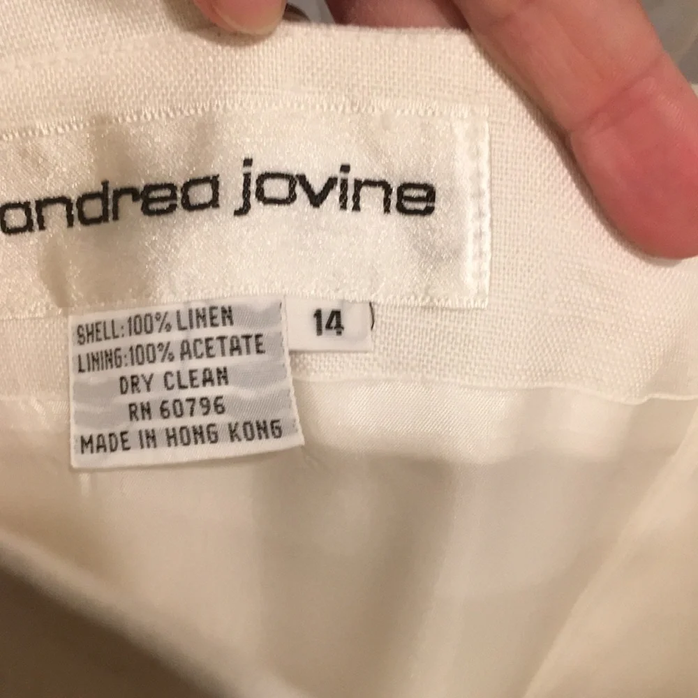 Andrea Jovine linen dress - Picture 2 of 5